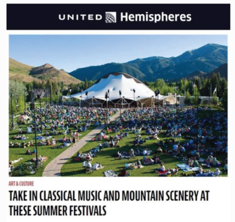 GTMF Featured in United Airlines' Hemispheres Magazine